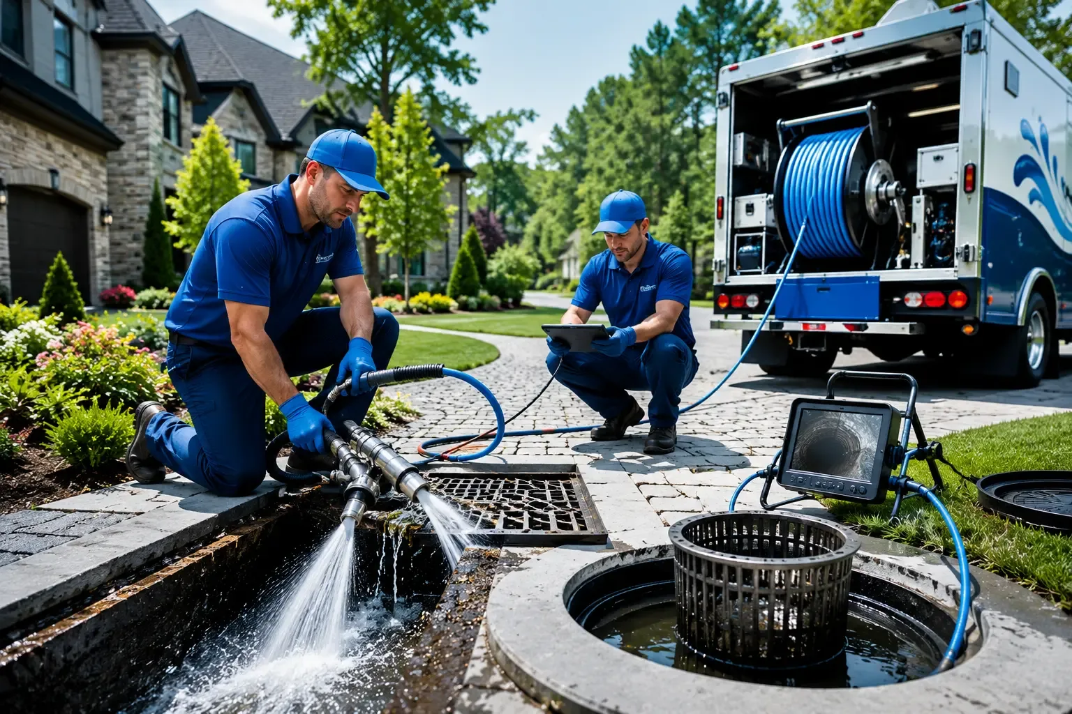 Local outdoor drain cleaning professionals in Norton, MA