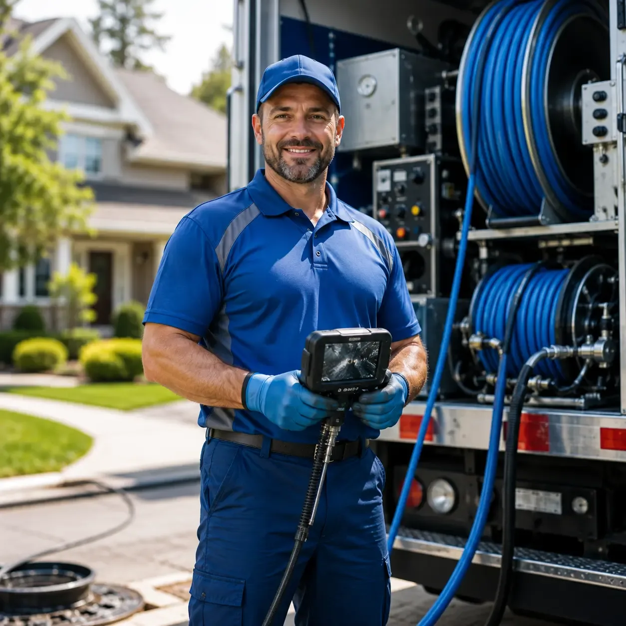 Local outdoor drain cleaning specialists in Norton, MA